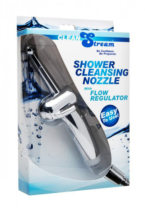 CleanStream Duschreinigungsdüse mit Durchflussregler