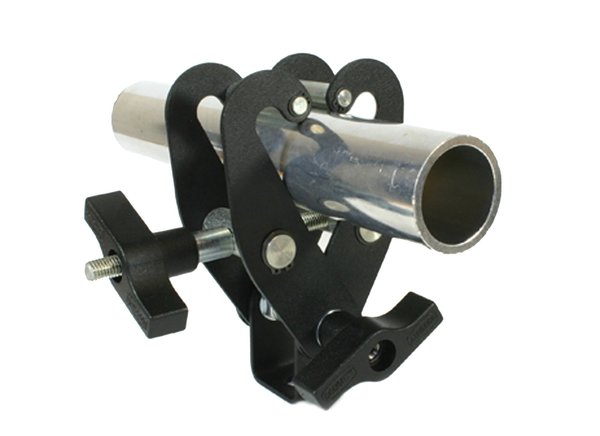 Scissor Clamp Light, Trägerklemme, T: 100kg, für Träger bis zu 120x15mm / Rohre mit Ø 48-60mm, M12